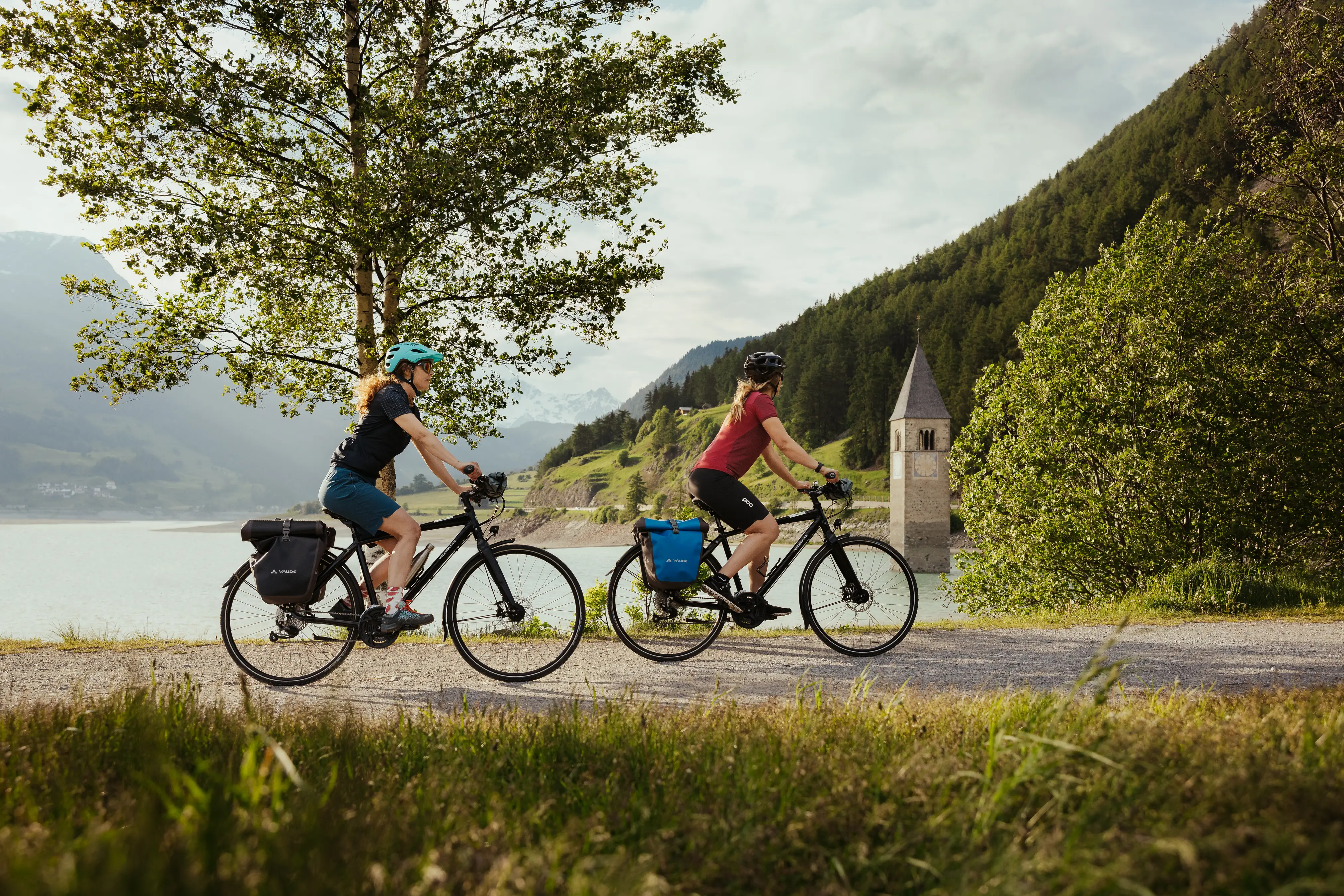 Biken im Vinschgau: Radwege, Trails & Bikepark